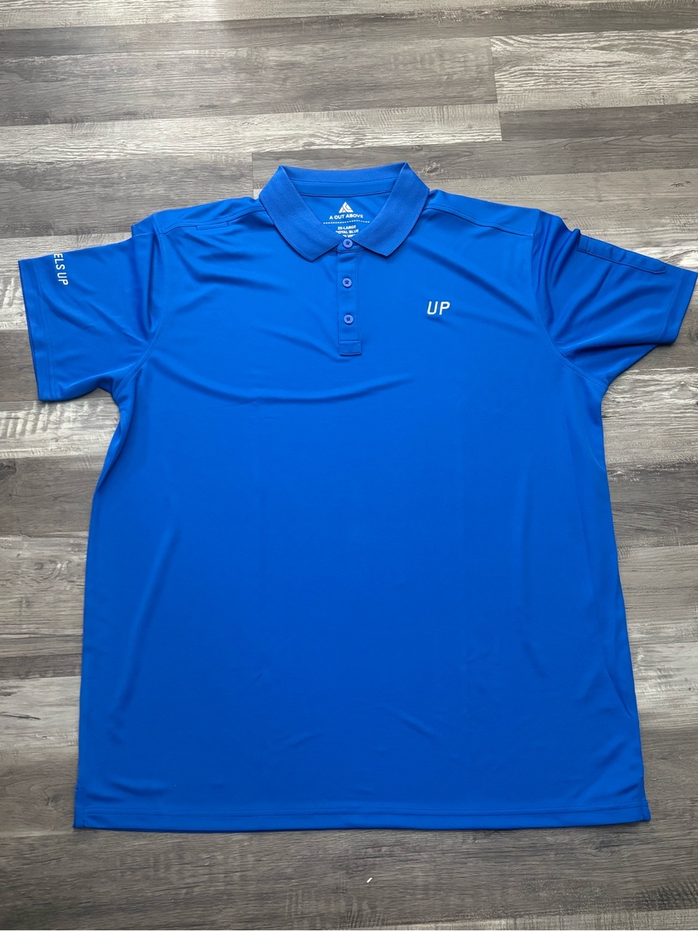 Men’s Performance Polo Shirt in Bright Blue